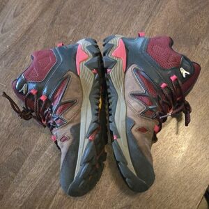 Merrell Women's Athletic Shoes in Burgundy and Brown